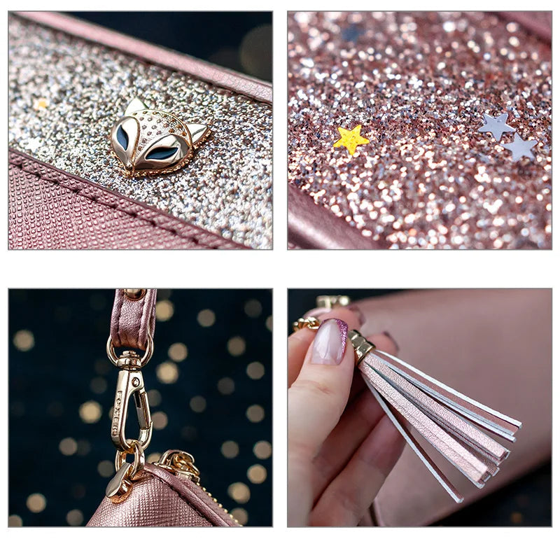 Carteira Feminina de Couro Clarice