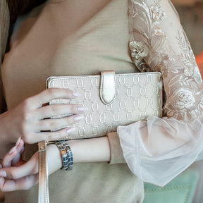 Carteira Feminina de Couro Dominique