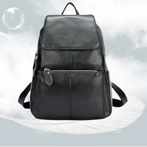 Mochila Feminina de Couro Genuíno Margot