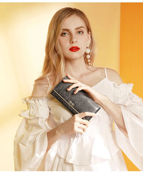 Carteira Feminina de Couro Lilian