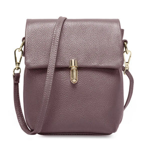 Bolsa Transversal de Couro Genuíno Aurora