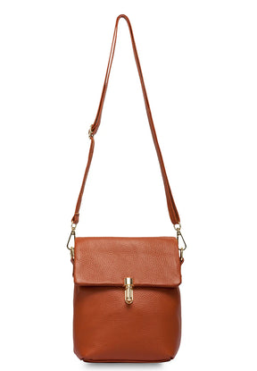 Bolsa Transversal de Couro Genuíno Aurora