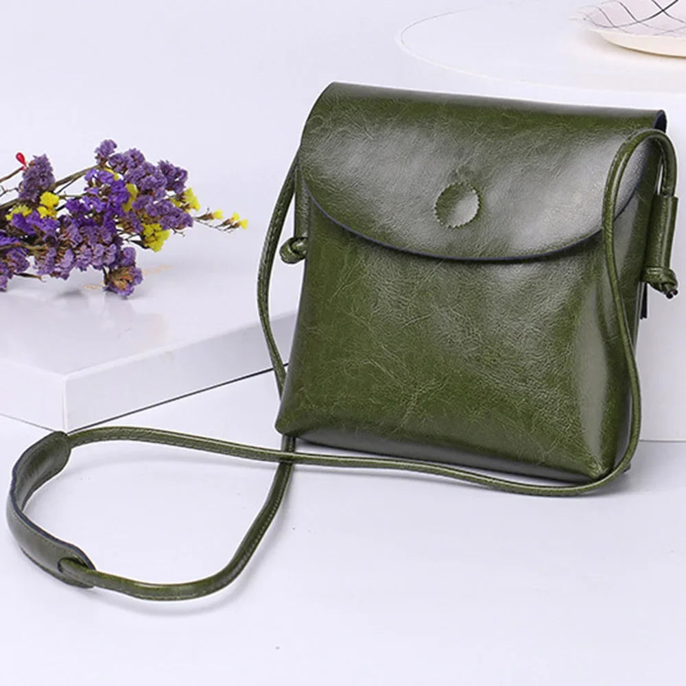 Bolsa Pequena Transversal de Couro Wallet