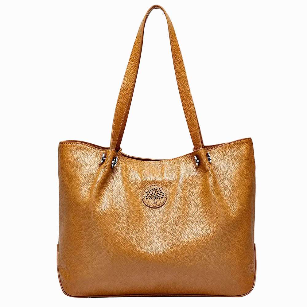 Bolsa Tote de Couro Genuíno Helena