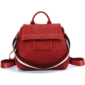 Mochila Feminina de Couro Simone