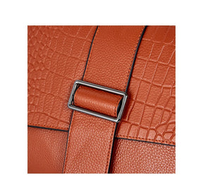 Bolsa de Ombro de Couro Vintage