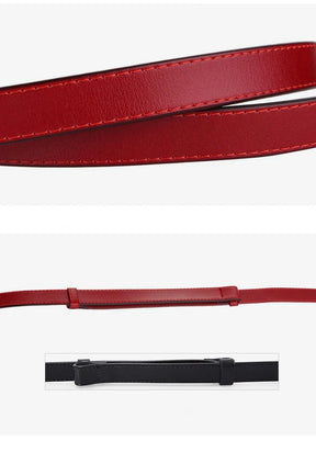 Cinto Feminino de Couro Feminino Lia