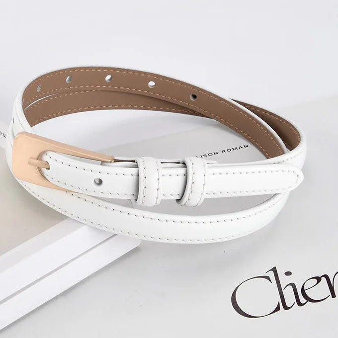 Cinto Feminino de Couro Alba