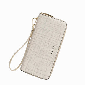 Carteira Feminina de Couro Genuíno Beatrice