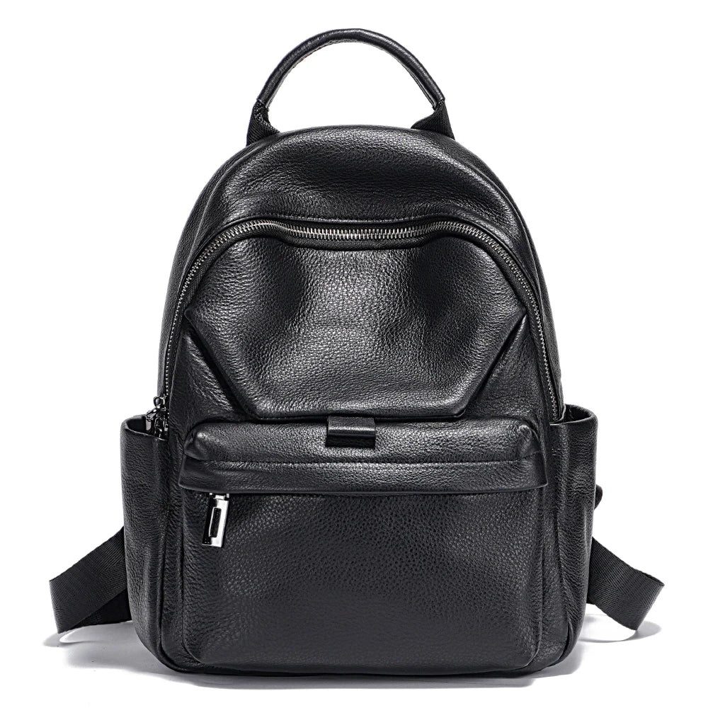 Mochila Feminina de Couro Genuíno Camilla