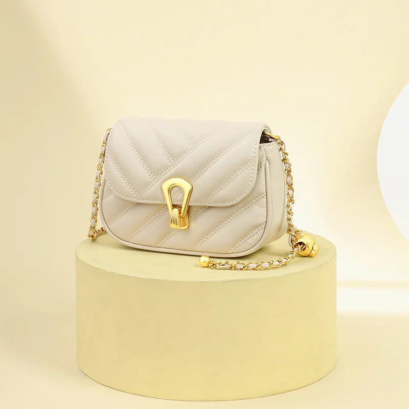 Bolsa Transversal De Couro Porto