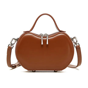 Bolsa Transversal de Couro Sienna