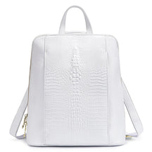 Mochila Feminina de Couro Genuíno Geneviève