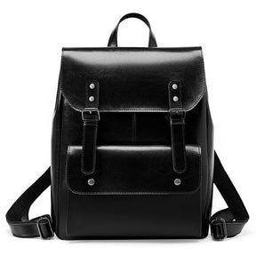 Mochila Feminina de Couro Genuíno Eleanor