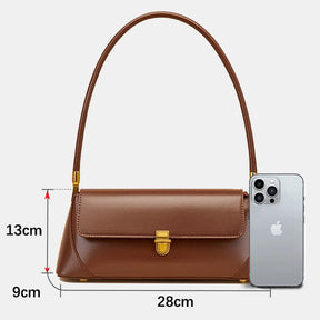 Bolsa Baguete de Couro Genuíno Chloé