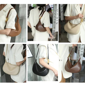 Bolsa Hobo de Couro Madri