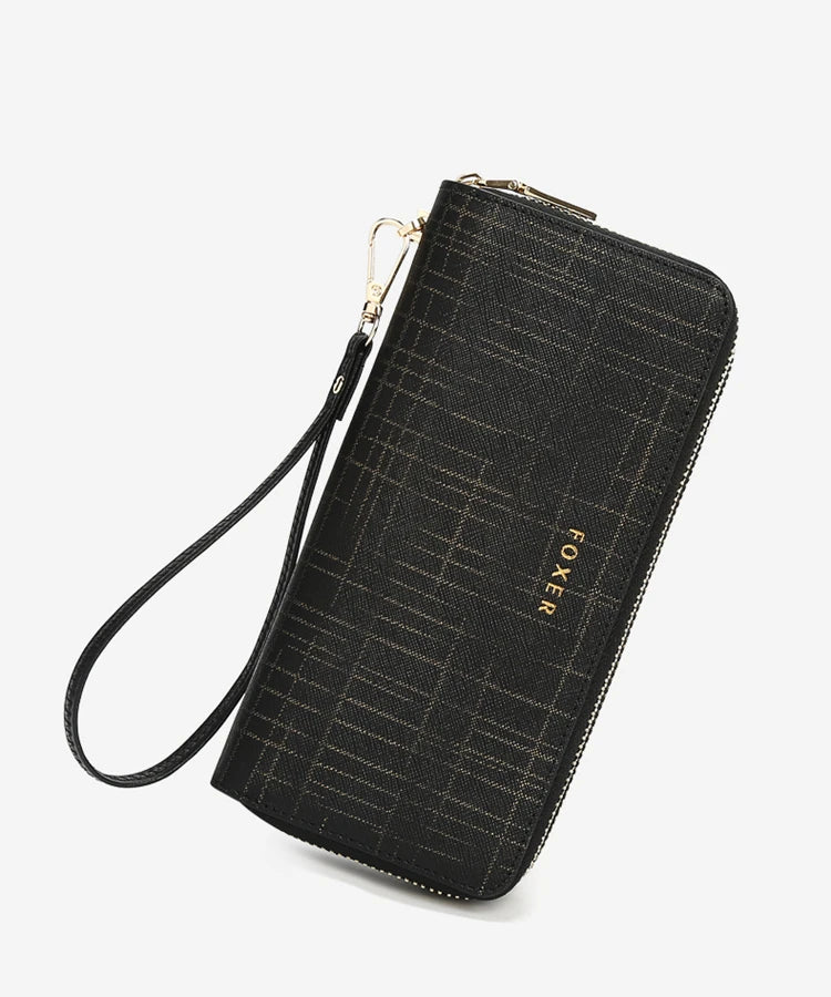 Carteira Feminina de Couro Genuíno Beatrice