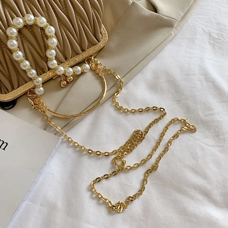 Bolsa Feminina de Couro PU Luxo Veneza