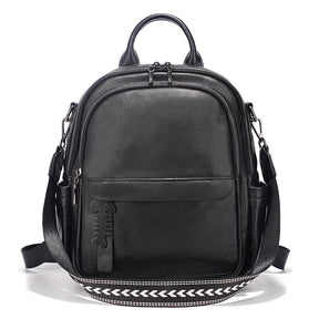Mochila Feminina de Couro Genuíno Elisa