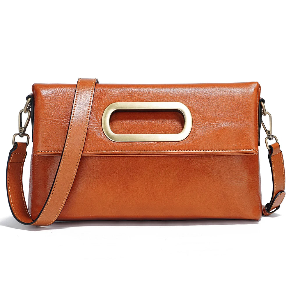 Bolsa de Couro Genuíno Seraphine