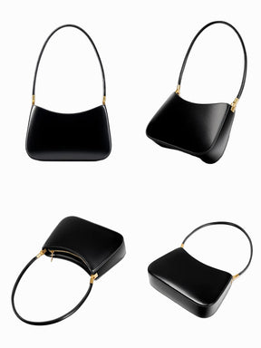 Bolsa de Ombro de Couro Rubis