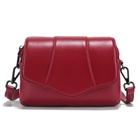 Bolsa de Ombro de Couro Genuíno Juliette