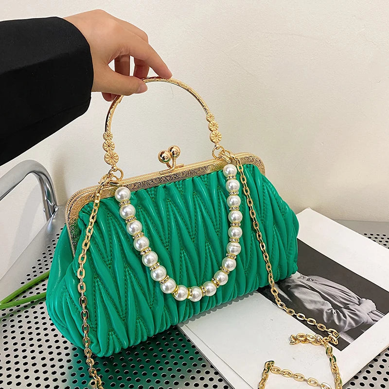 Bolsa Feminina de Couro PU Luxo Veneza