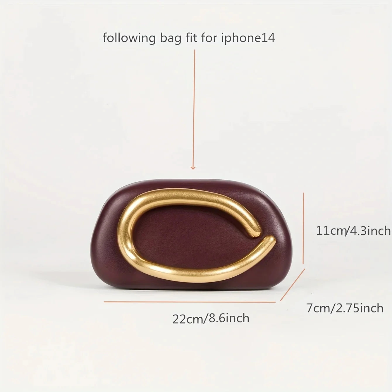 Bolsa Feminina de Acrílico Munique