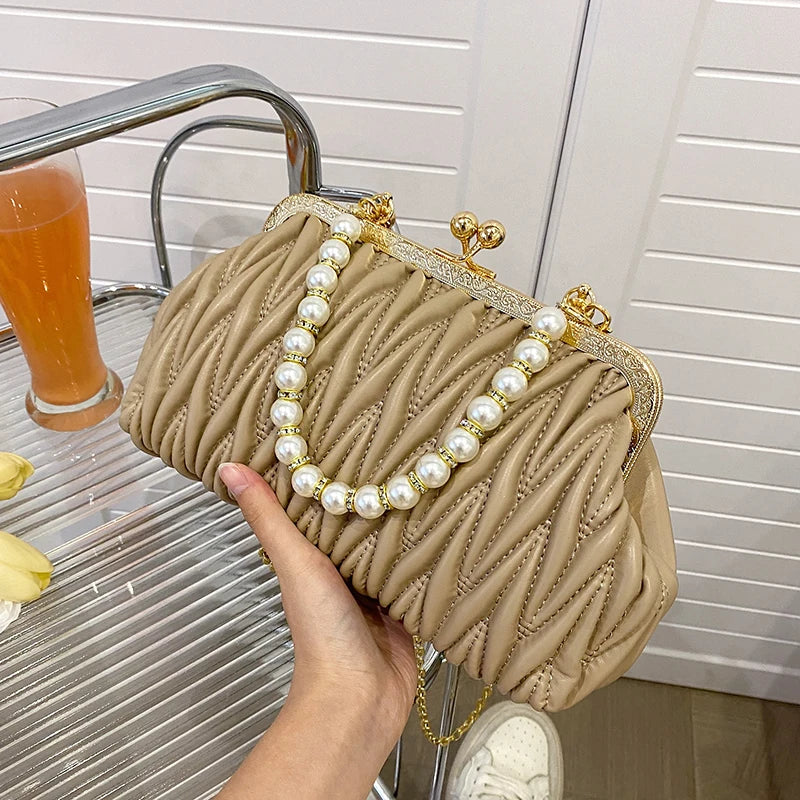 Bolsa Feminina de Couro PU Luxo Veneza