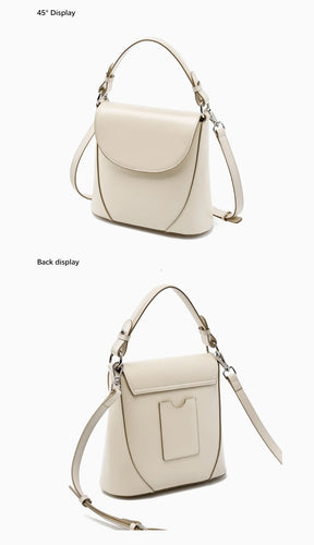 Bolsa de Ombro e Crossbody de Couro Versailles