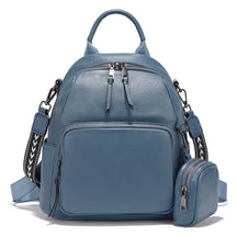 Mochila Feminina de Couro Genuíno Antonella