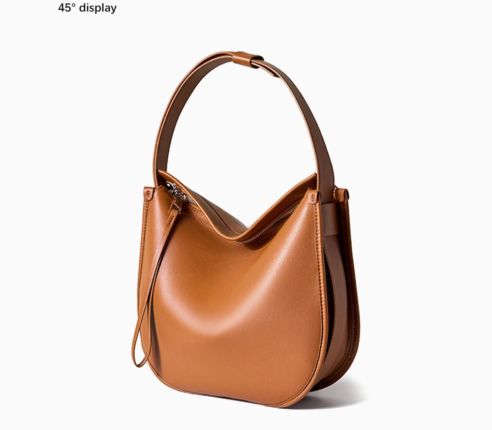 Bolsa Tote de Couro Genuíno Verona