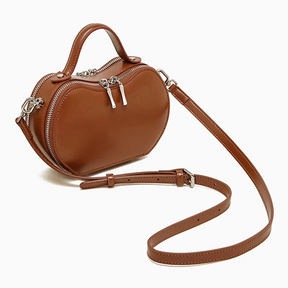 Bolsa Transversal de Couro Sienna