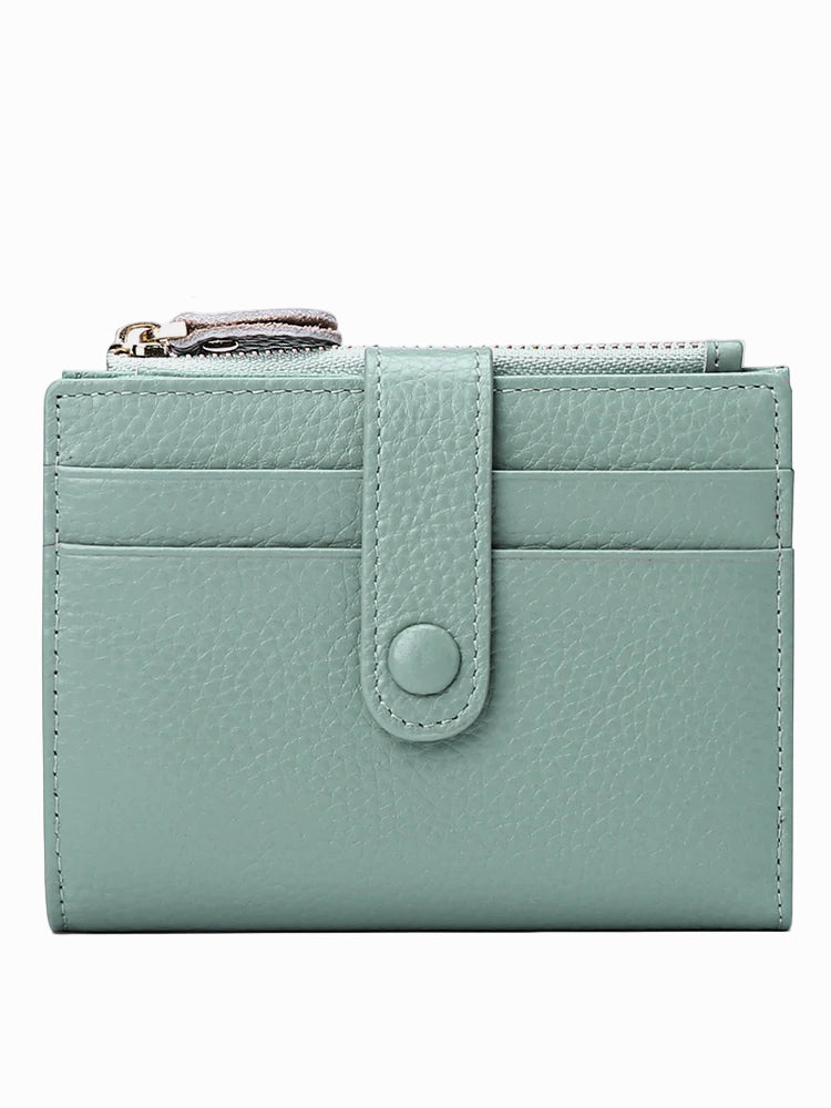 Carteira Feminina de Couro Genuíno Maia