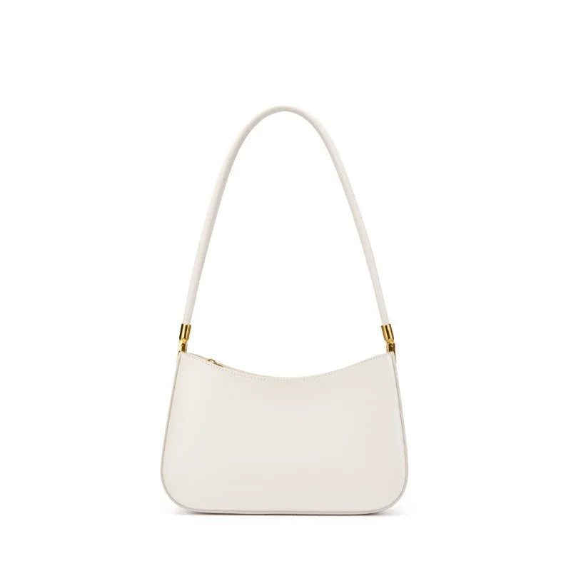 Bolsa de Ombro de Couro Rubis