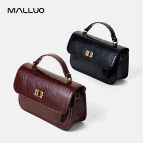 Bolsa Feminina de Couro Genuíno Barcelona