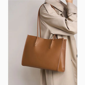 Bolsa Tote de Couro Genuíno Élodie