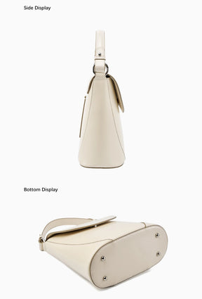 Bolsa de Ombro e Crossbody de Couro Versailles