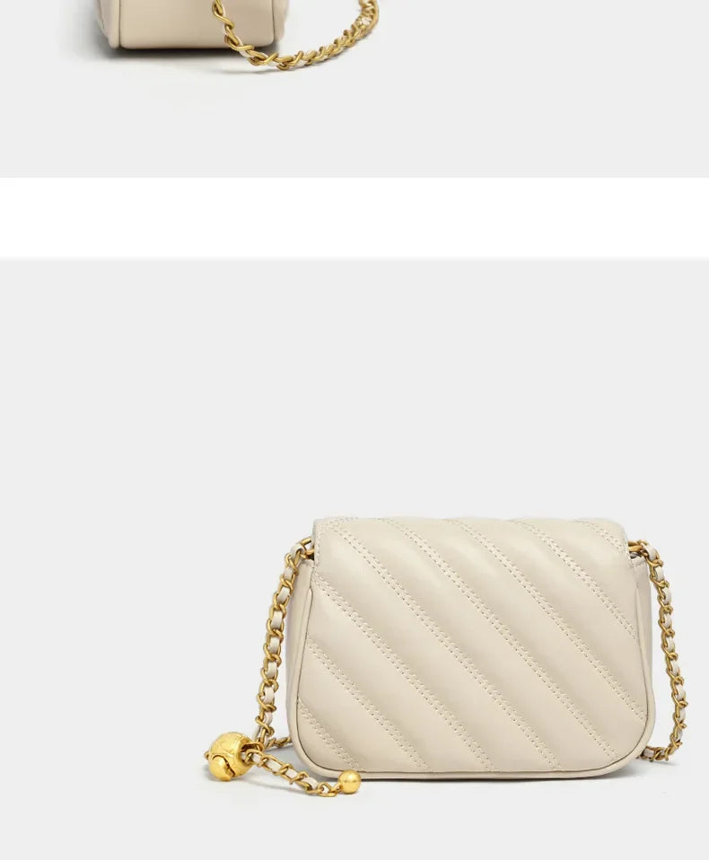 Bolsa Transversal De Couro Porto