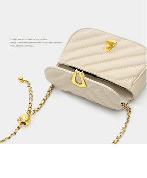 Bolsa Transversal De Couro Porto