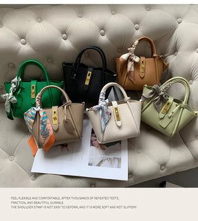 Bolsa Transversal de Couro Genuíno Mykonos