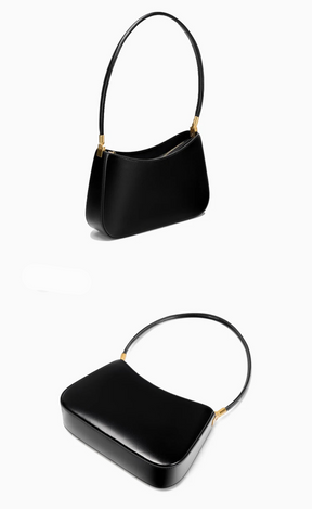 Bolsa de Ombro de Couro Rubis