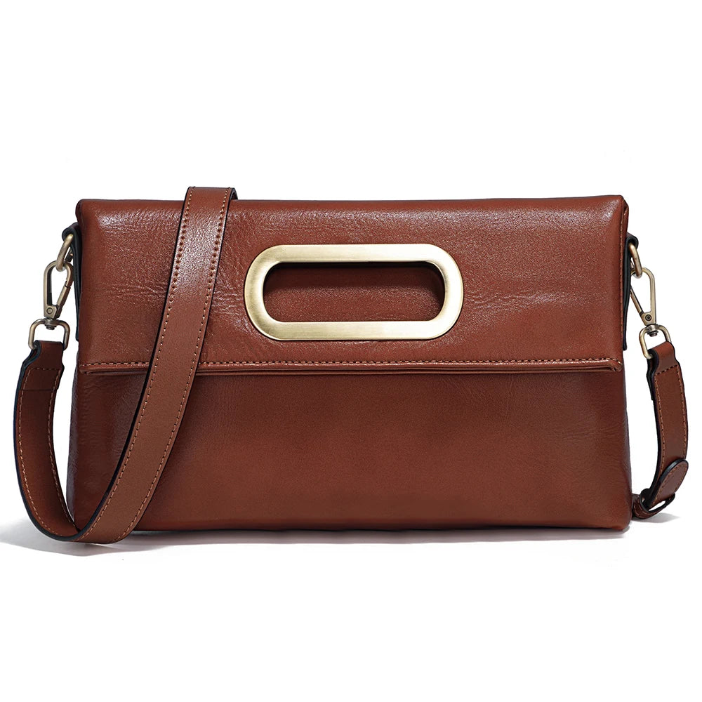 Bolsa de Couro Genuíno Seraphine