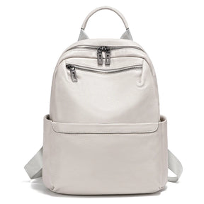 Mochila Feminina de Couro Genuíno Gabrielle