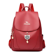 Mochila Feminina de Couro Genuíno Antonelli