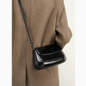 Bolsa de Ombro de Couro Genuíno Isadora