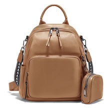 Mochila Feminina de Couro Genuíno Antonella