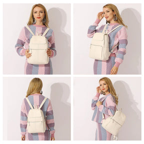 Mochila Feminina de Couro Genuíno Margot