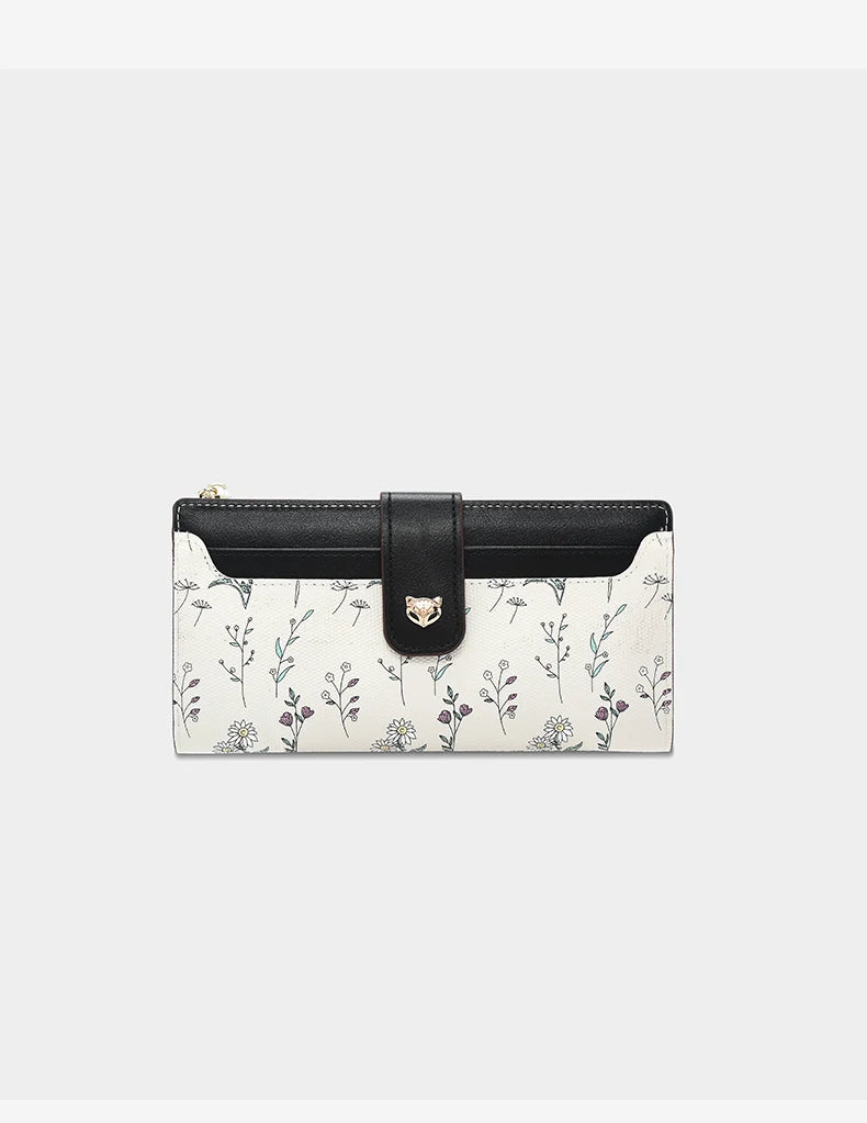 Carteira Feminina de Couro Alina