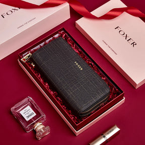 Carteira Feminina de Couro Genuíno Beatrice